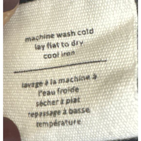 New OAK + FORT V-Neck Front Panel Midi Dress Pockets Minimalist Langenlook Sz S - Picture 12 of 12